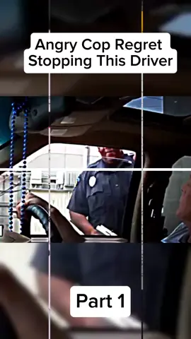 Angry Cop Regret  Stopping This Driver #fyp #cops #copsoftiktok #copstiktok 