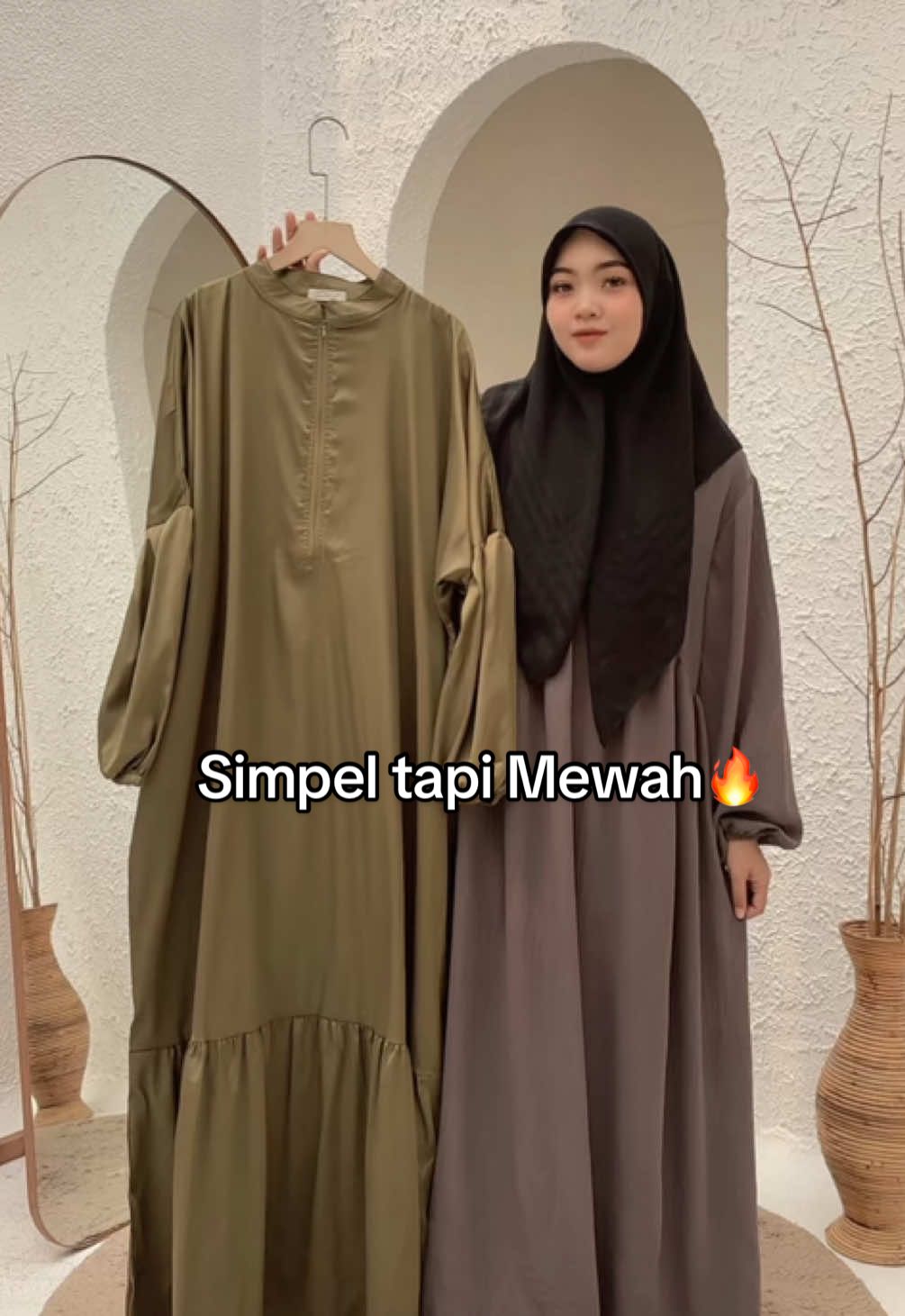 Ada yang mau abaya simple tapi mewah?? Kasih THR free kerudung MAU⁉️🔥 #abaya #dmdapparelofficial #ramadhanekstraseru #abayalebaran2025 #abayalebaran #ramadhansale #abayamesir #abayaterbaru2025 