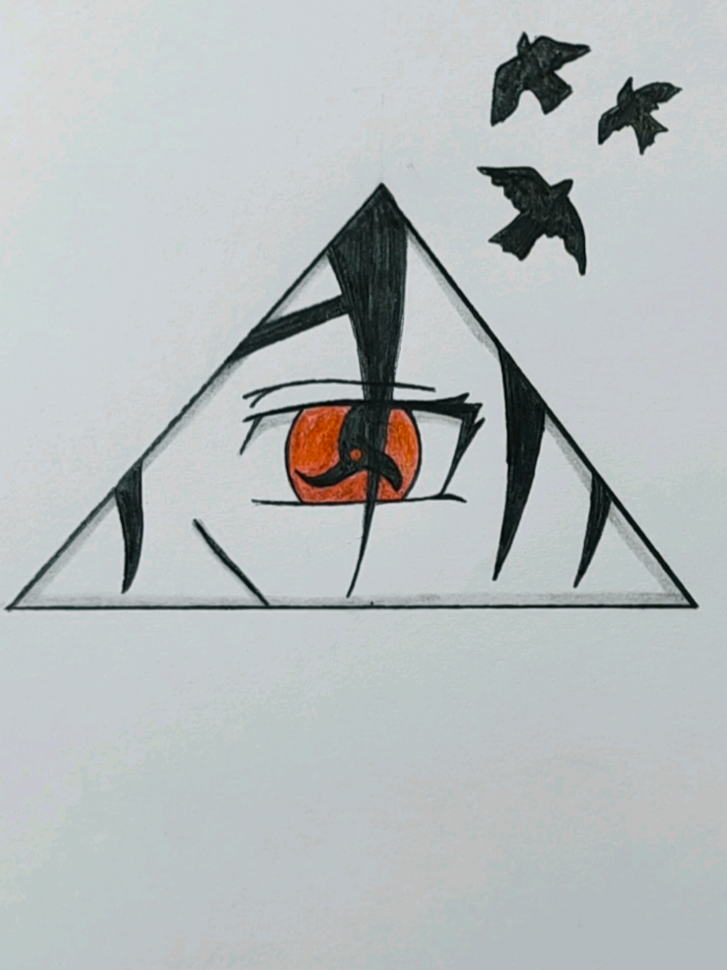 Itachi Uchiha Eye #drawings #girl #easydrawing #pencildrawing #animeedit #itachi #animedrawing #naruto