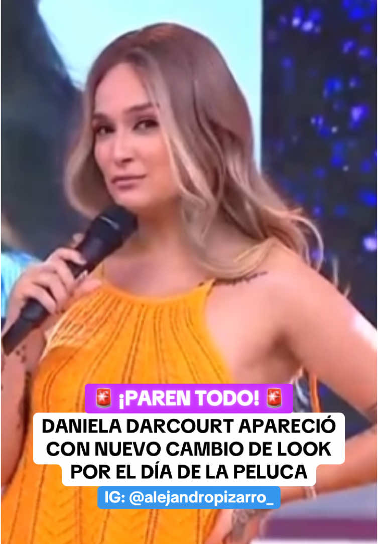 #farandulalorcha #danieladarcourt #nuevolook #amoryfuego #magalytvlafirme #chollywood #alejandropizarro #espectaculos #peluca #mqm #parentodo #fyp #Viral #parati #trend #foryou #likes #zxycbaa                                                                          