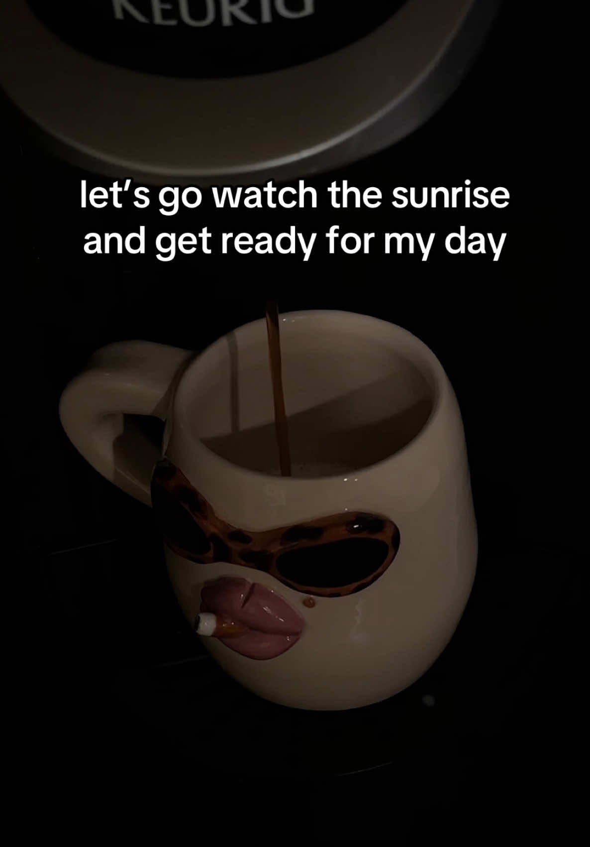 This was from yesterday but better late than never i guess hahaha #sunrise #morningroutine 