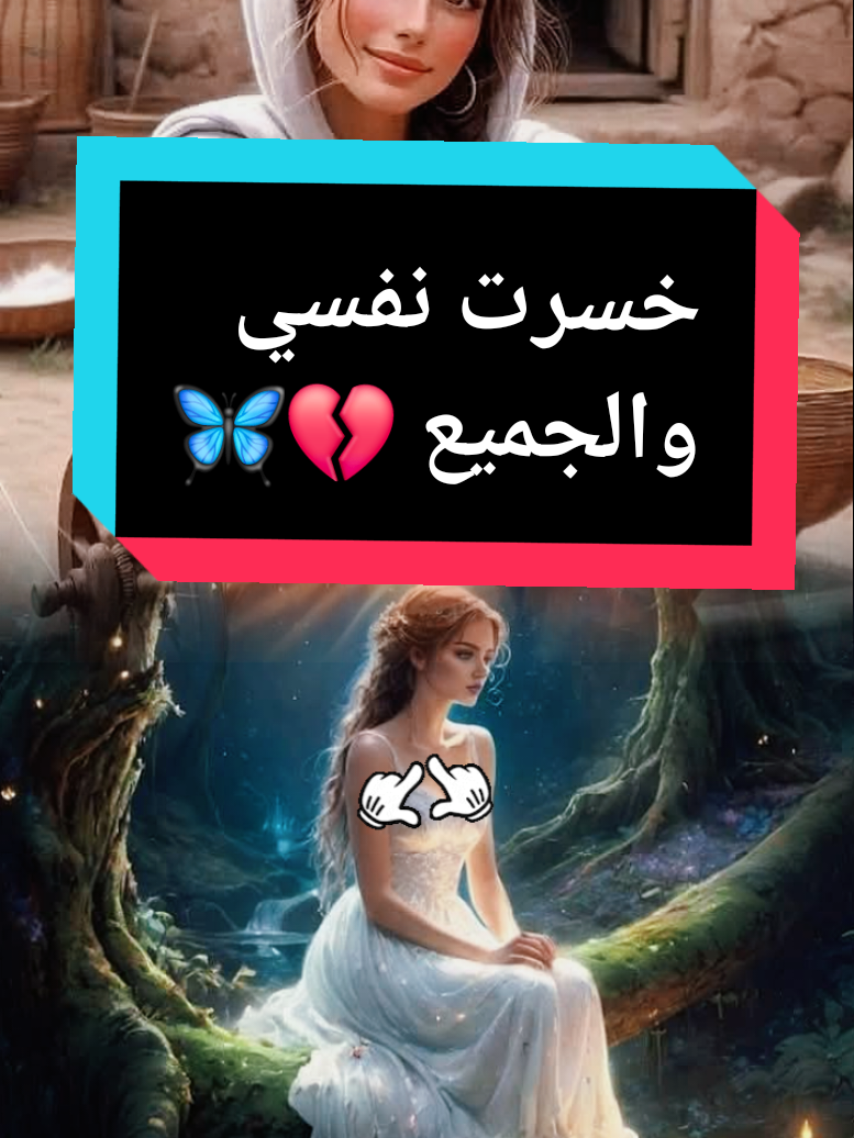 ابحث عن نفسي ولم اجدها  خسرتها وخسرت الجميع #foryoupage #رمضان #foryou #خواطر #fyp @✍️ الرسم بالكلمات 🎵 