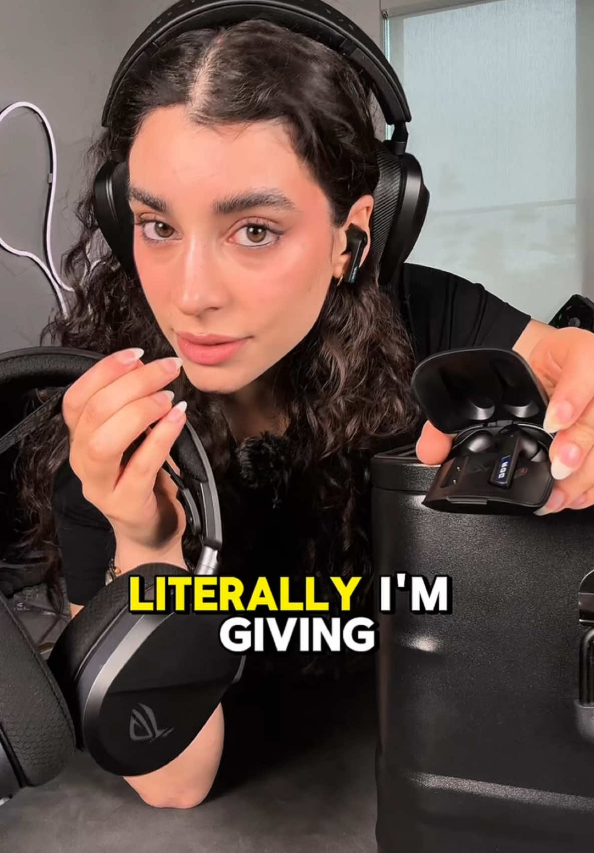 Tag a Chad in my comments if you think they need this, don’t forget to enter the full audio arsenal giveaway through the link in my bio🔥 @ROG Global #fyp #halloftech #asus #asusrog #headsets #giveaway #blendedgroup #gaming 