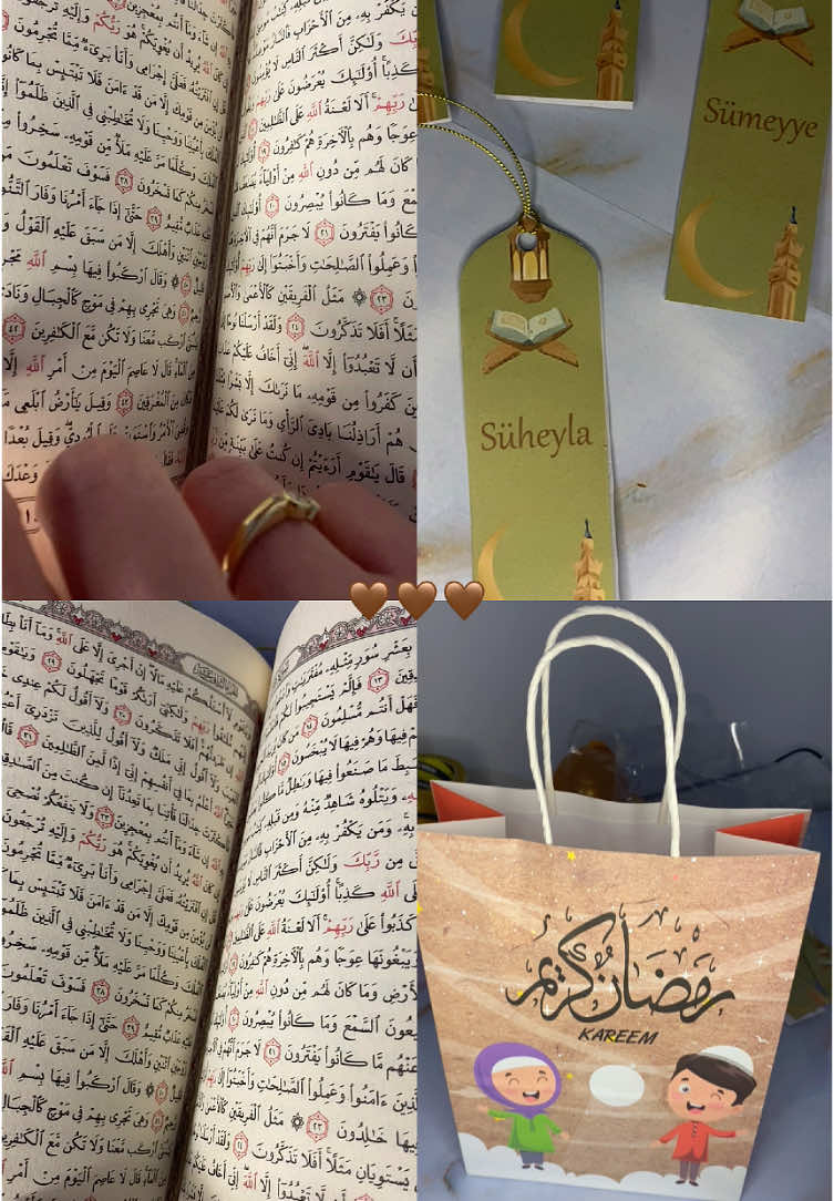 Dhurata perfekte per muajin e Kuranit 🌙🫠 Bookmark me shenim xhuzesh i personalizuar sipas deshires tuaj 😍 Per info apo porosi ju presim DM ose whatsap ne nr tone 069 308 9464. #ramazan2025 #ramadanmubarak🌙 #ramadan2025 #bookmarksmallbusiness #islamicbookmarks 