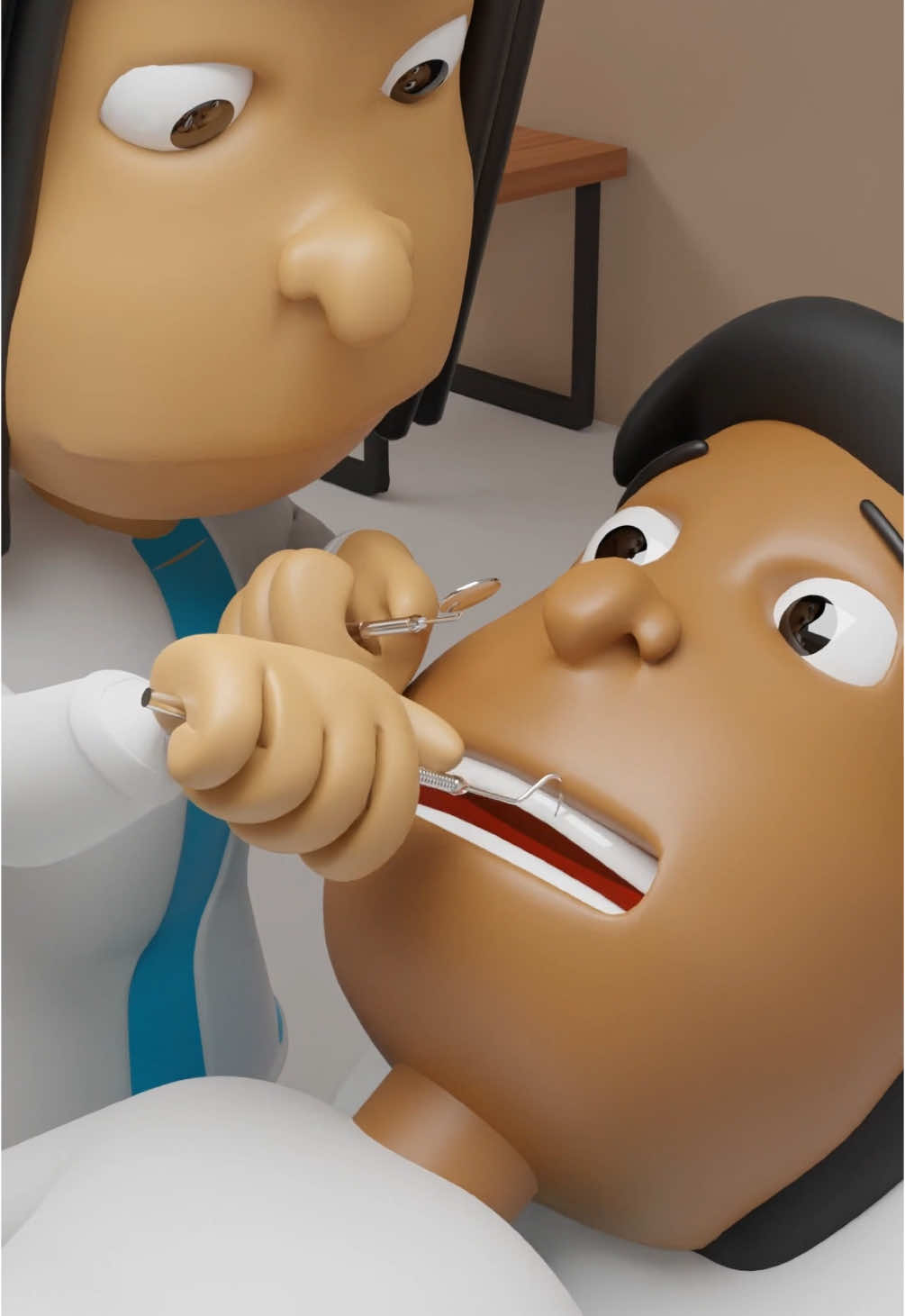Dentist 🦷 visit funny animation  Watch this satisfying dentist visit animation in a seamless loop! This calming 3D animation features a dentist carefully examining a patient’s teeth in a peaceful clinic setting. Perfect for background visuals. Enjoy the smooth looping motion and immersive design. 🔁 Looping animation | High-quality 3D visuals | 🔥 Subscribe for more satisfying loops & animations! 👉 @InfiniteVerse for endless visual satisfaction! #animation #art #d #digitalart #cartoon #anime #illustration #danimation #design #artist #drawing #graphicdesign #motiongraphics #artwork #blender #animationart #cinema #film #characterdesign #disney #aftereffects #motiondesign #dart #animated #sketch #video #photoshop #artistsoninstagram #render #vfx 