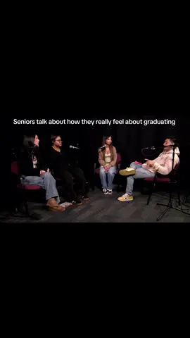 CLHS Podcast:Wehaveapodcast  Seniors talk about graduating. #graduation #senioryear #highschool #advice #fyp #fy #podcastclips #teachertok 