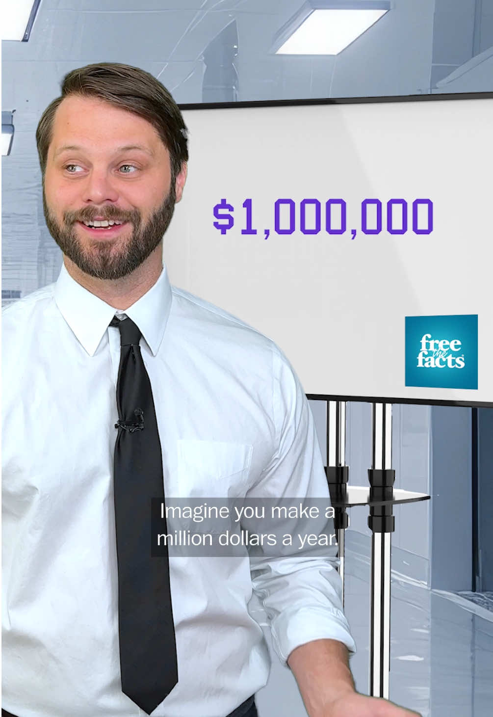 What is the debt-to-GDP ratio and why should you care?  The U.S. will soon reach 100%, which could lead to a financial crisis that directly affects you. This TikTok is part of my mysterious and important partnership with @Free the Facts, a nonpartisan, non-profit organization that empowers young Americans to learn and lead. New episodes every Tuesday! #Severance #gdp #debtogdp 