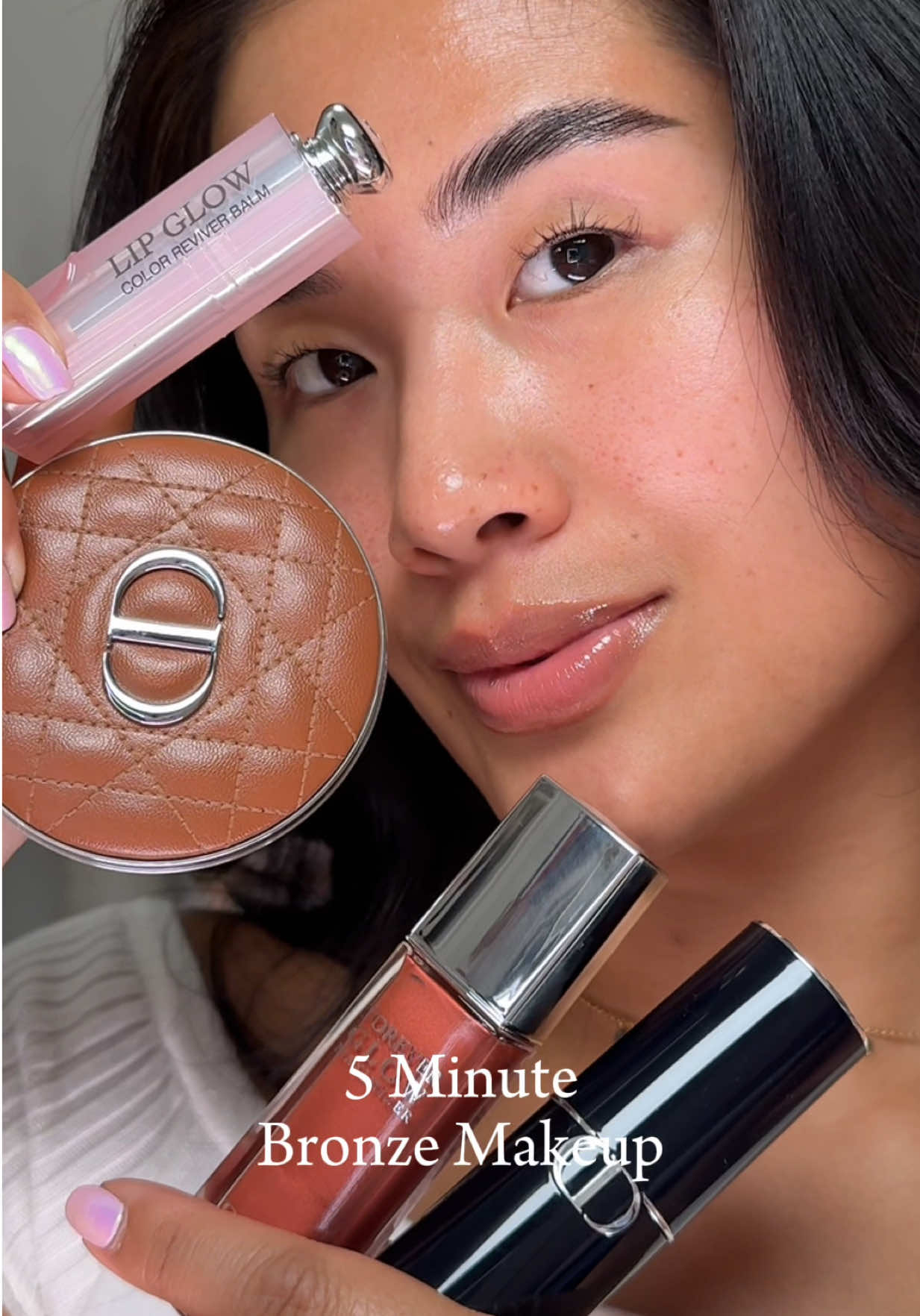 AD How to look like Summer all year round using my favourite @Diorbeauty makeup products #diormakeup #makeuptutorial #diorforever