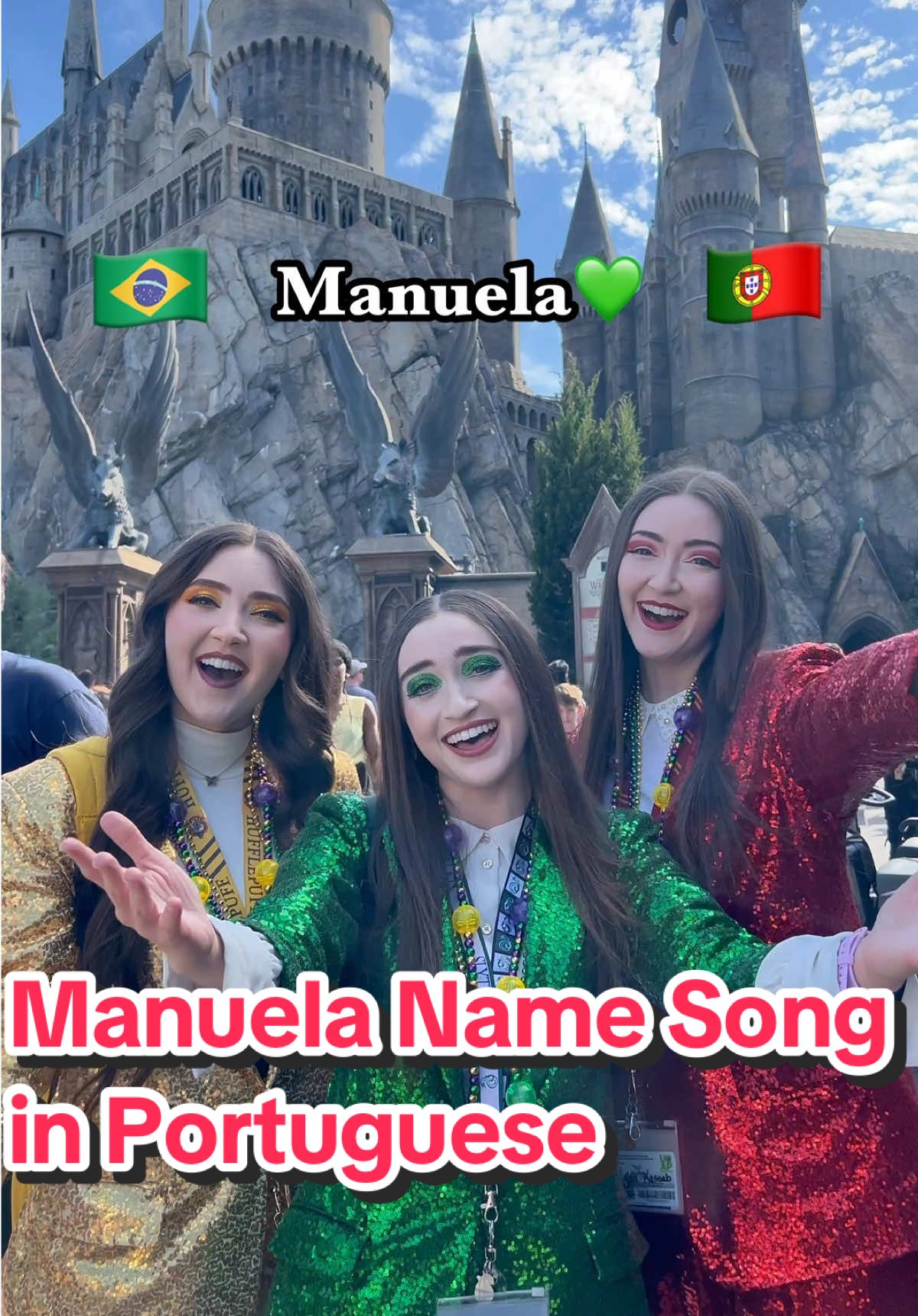 Replying to @fa..de..st Que nome e idioma devemos cantar a seguir? Essa é para todas que se chamam Manuela 💚⭐️🎶 Nós te amamos Brasil e Portugal 💛🇧🇷💚🇵🇹❤️ Siga e comente para que possamos cantar seu nome em seguida 🥰 #SingingYourName #Manuela #K3SistersBand #K3SB #SingingSisters #Harmony #Singing #Brasil #Brazil #Portugal #Portuguese 