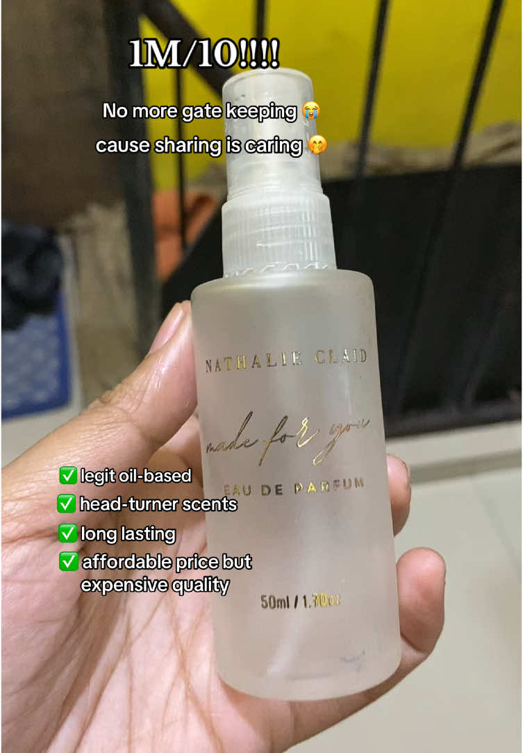 Ubos na naman ung akin, I need to restocked moreee for personal use 🥹🤍 #fyp #foryou #foryoupage #affiliatemarketing #nathalieclaid #perfume #perfumetiktok #perfumes #reco #oilbasedperfume #scent 