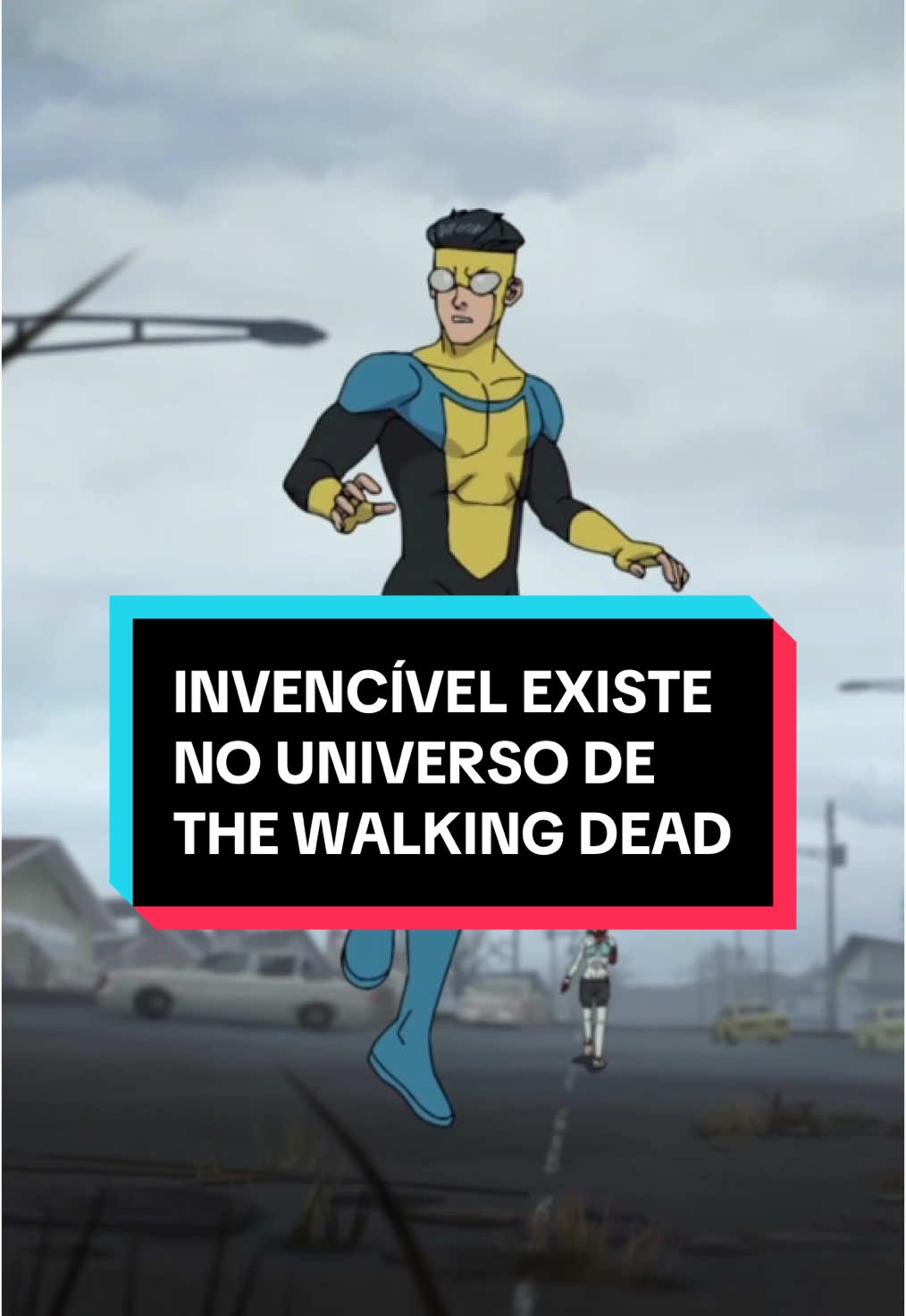 Invencível existe no universo de The Walking Dead #invencivel #invincible #thewalkingdead #twd 