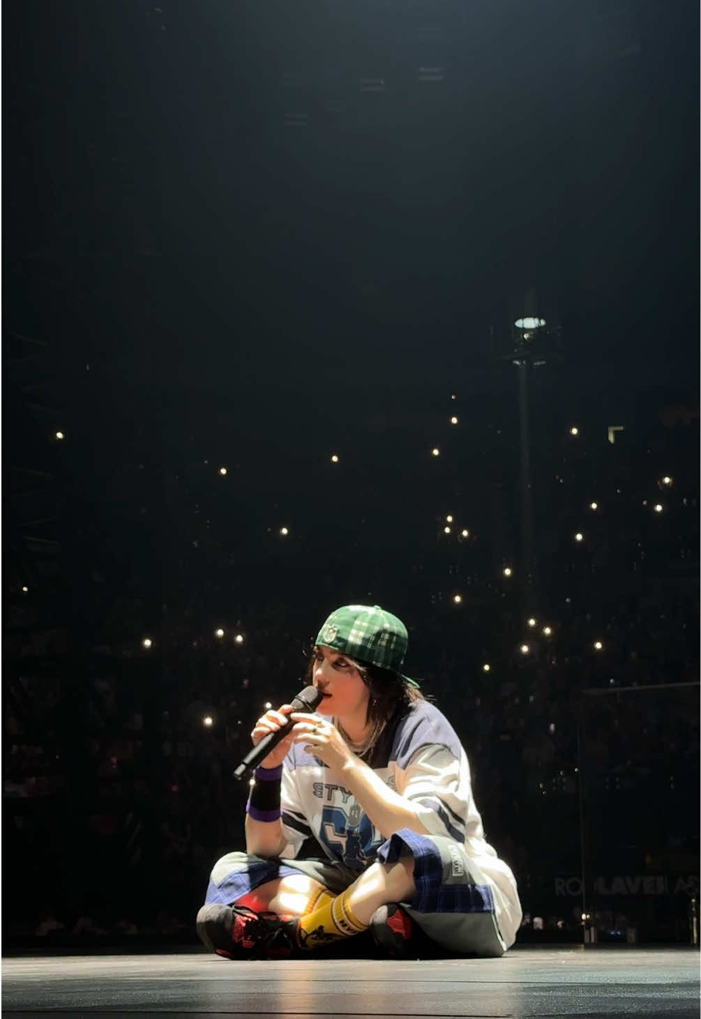 @BILLIE EILISH performing “when the party’s over” in Melbourne, Australia