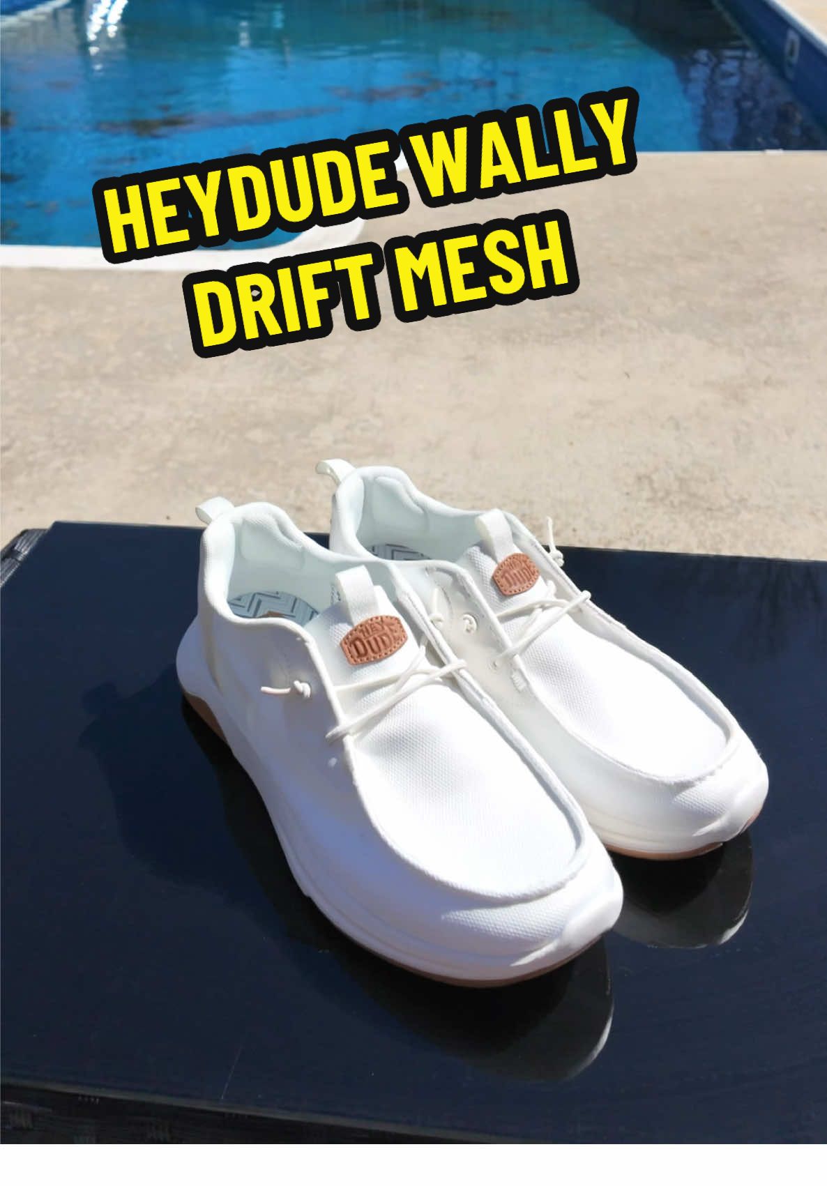 HEYDUDE WALLY DRIFT MESH are so clean @HeyDude #heydude #heydudeshoes #comfortableshoes #shoes #sliponshoes #loafers #springtok #springfashion #tiktokshopspringglowup 