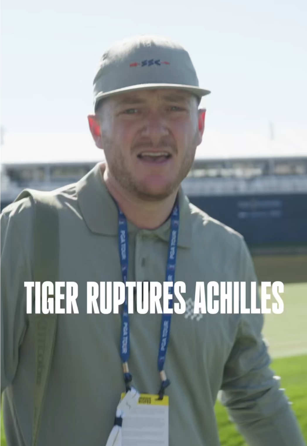 Instant reaction to Tiger tearing his Achilles. We’re sad. #golf #golftiktok #PGATOUR #tigerwoods @Dan Rapaport 