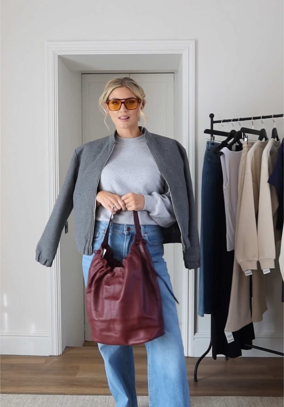 @Ashley James shares her Fave looks to feel empowered 🩵 #ashleyjames #OOTD #outfitcheck