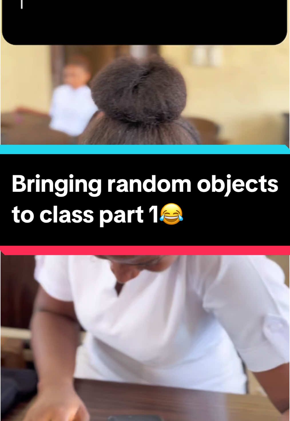 Bringing Random objects to class Nigeria edition 😂😂😂 #fyp #studentlife #viral_video #randomobjects #randomobject 