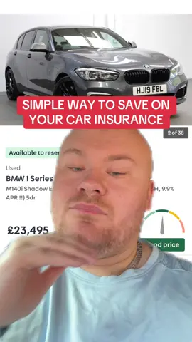 Drop a comment saying SAVE and i will show you what to do 🙌🏼 #zacstudd #carsoftiktok #carguy #cartiktok #carinsurancehacks #carinsurancetips #bmwm140i 