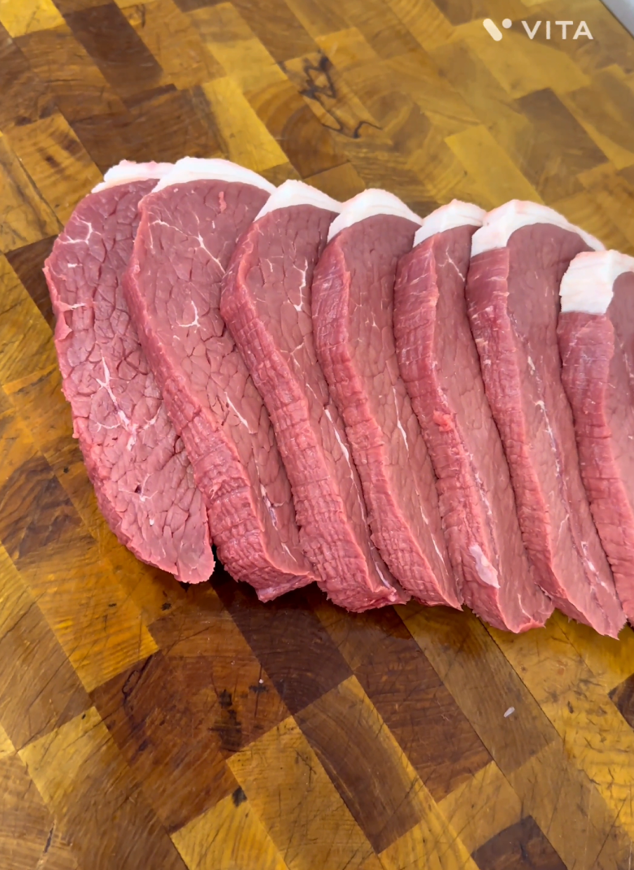 salmon roll steak  #rumpsteak #ribeyesteak #filletsteak #angusbrisket #viralvideos #foryoupage 