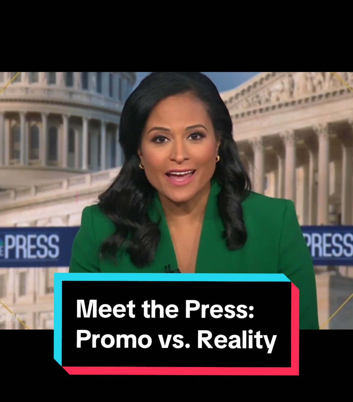 Don't worry America, Meet the Press is on it #DailyShow #MeetThePress #KristenWelker #News 