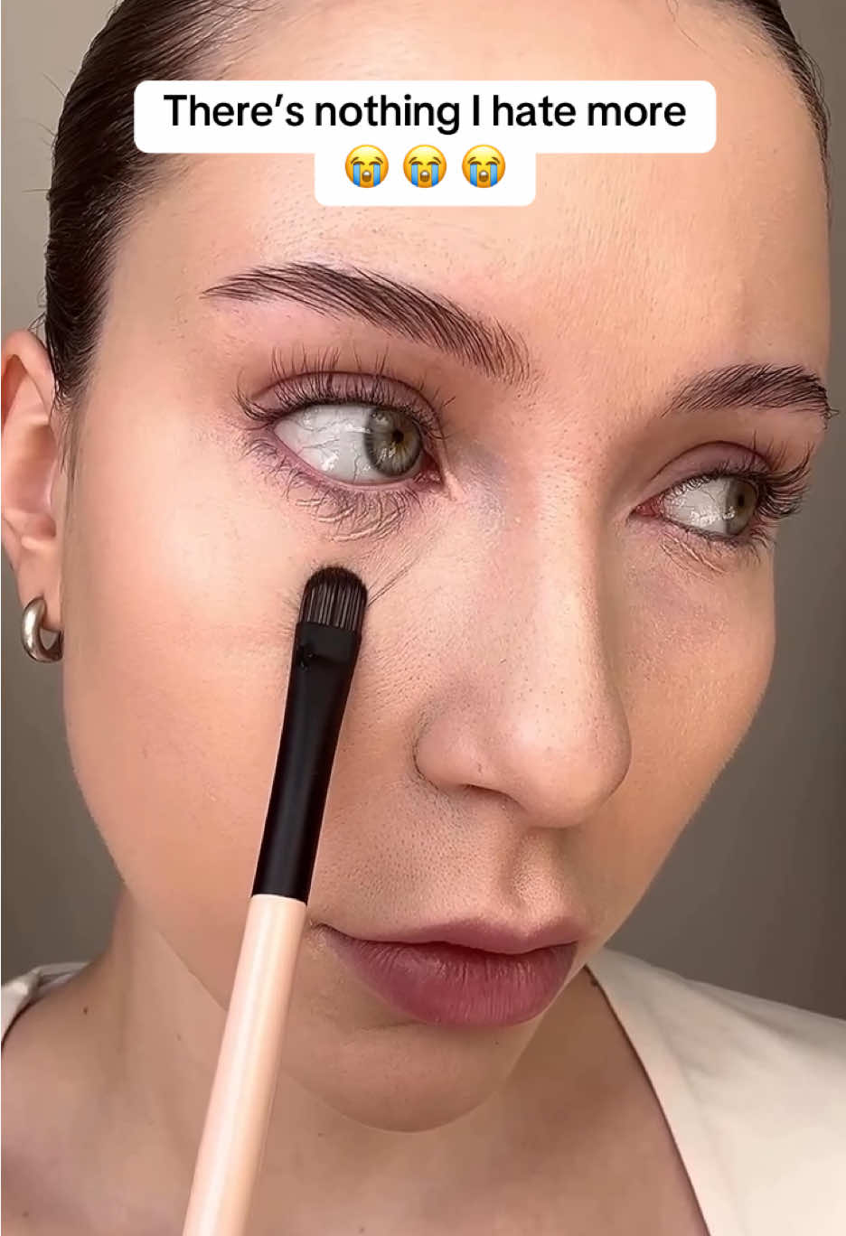 The worsttt😫 @kseniia_beauty #makeup 