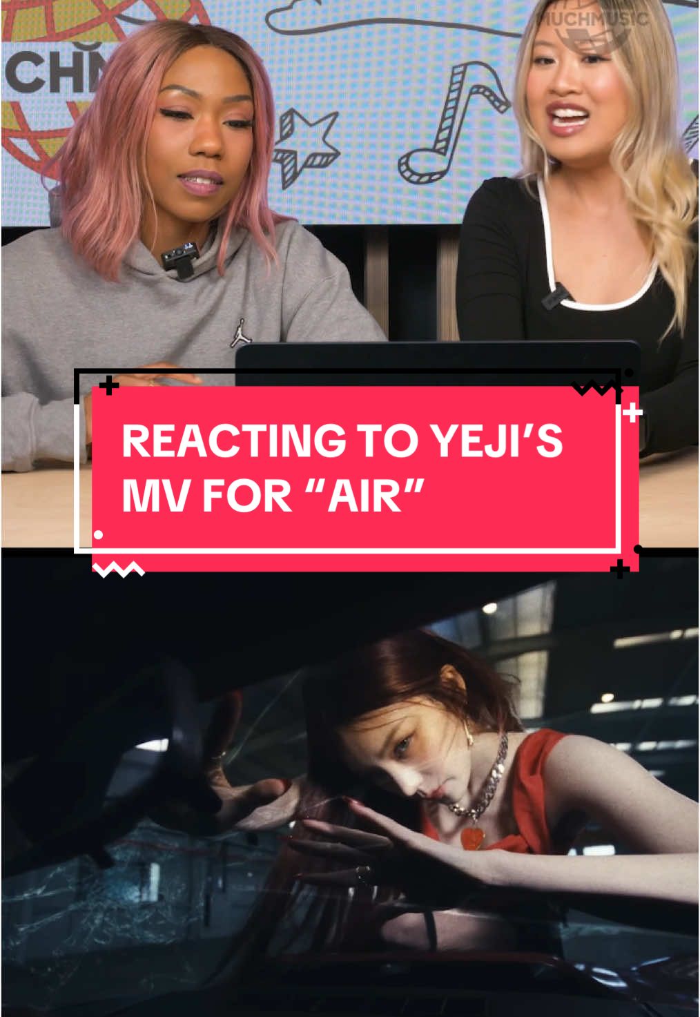 Taking up tutting thanks to queen Yeji🫸🤚🫱🙌🤚🫲🫷 🎥Full reaction on Youtube/MUCH⭐️ #YejiAir #yejiitzy #yejifancam #yejisolo #midzy 