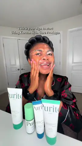Korean skincare products for glass skin, this is the @PURITO SEOUL perfect skincare routine for healthy glowy skin. #koreanskincare #glassskinroutine #creatorsearchinsights 