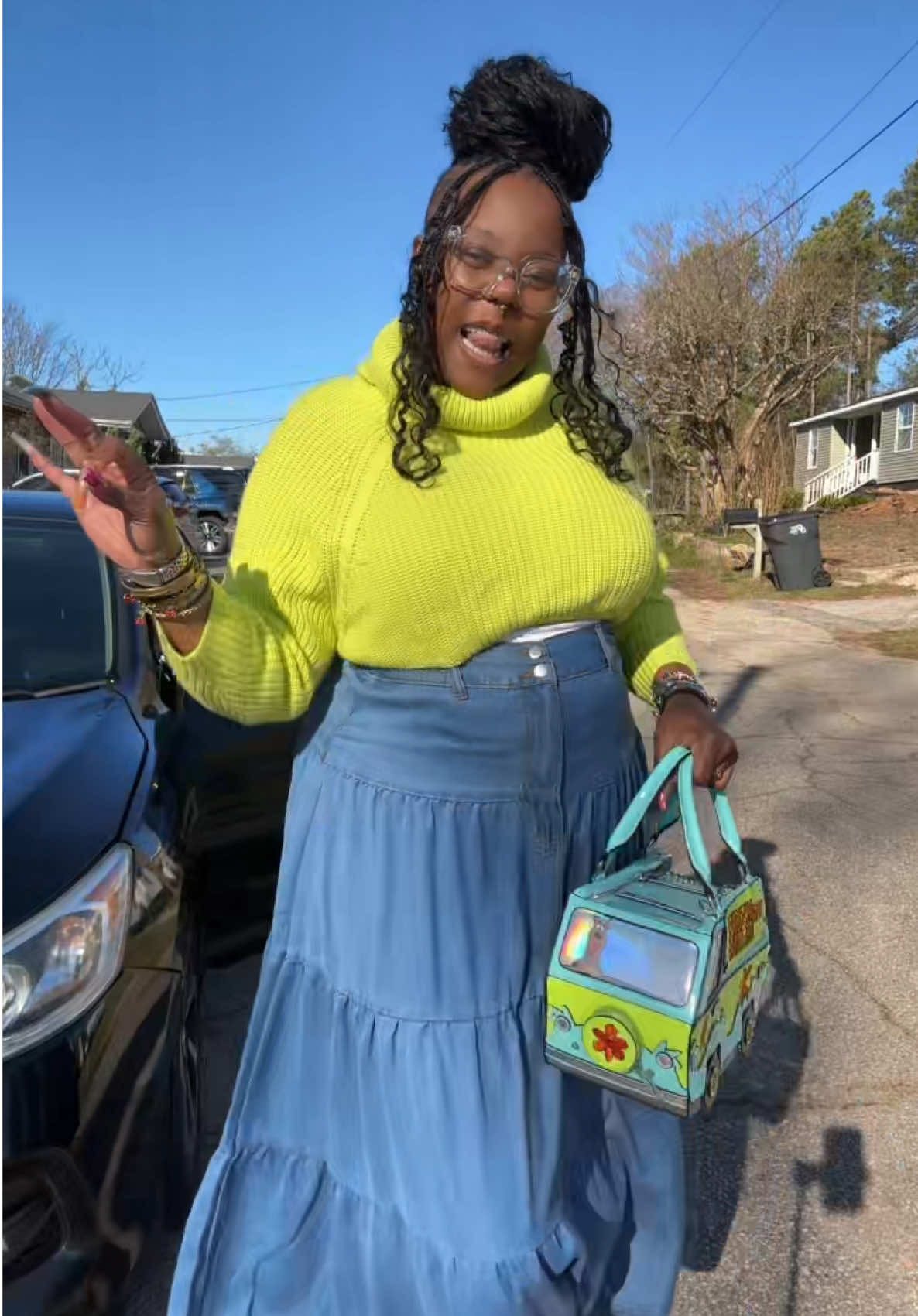 OBSESSED with everything about this look. 💚✨ #OOTD #scoobydoo #fashionnova #springvibes #cuteandcomfy 