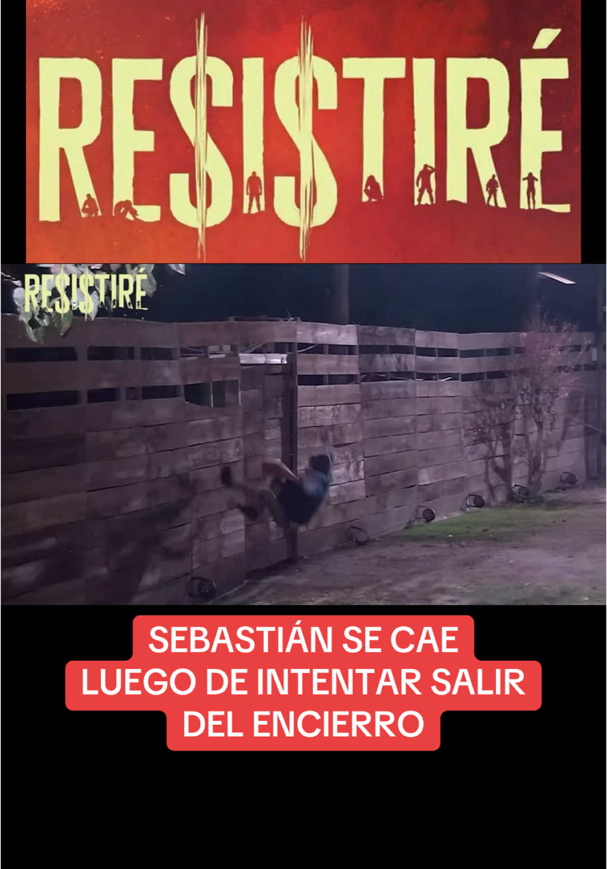 Sebastián intenta salir del encierro pero cae en el intento… #reality #chile #canal13 #chilena #oriana #realitytv #paratí #foruyou #fyp #paratiiiiiiiiiiiiiiiiiiiiiiiiiiiiiii #xyzcba #foryoupage❤️❤️ #chileno #foryoupag #paratii #mega #manelik 