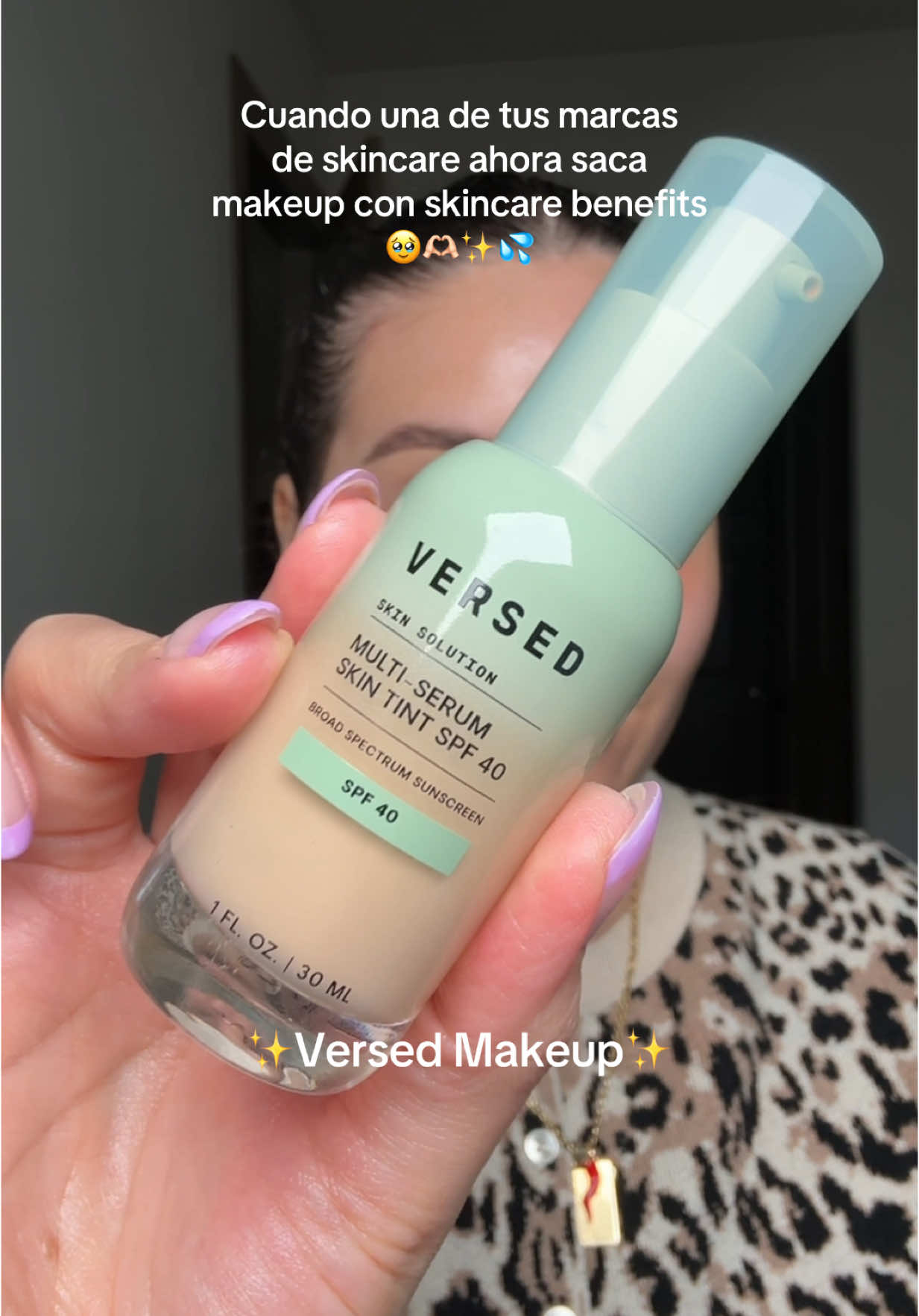 Ahora  @Versed Skin sacó esta nueva línea de maquillaje con beneficios de skincare🥹No solo te verás hermosa sino que también cuidarás tu piel #versedmakeup #versed #tintedspf #targetfinds #skincareroutine #naturalmakeup #everydaymakeup 