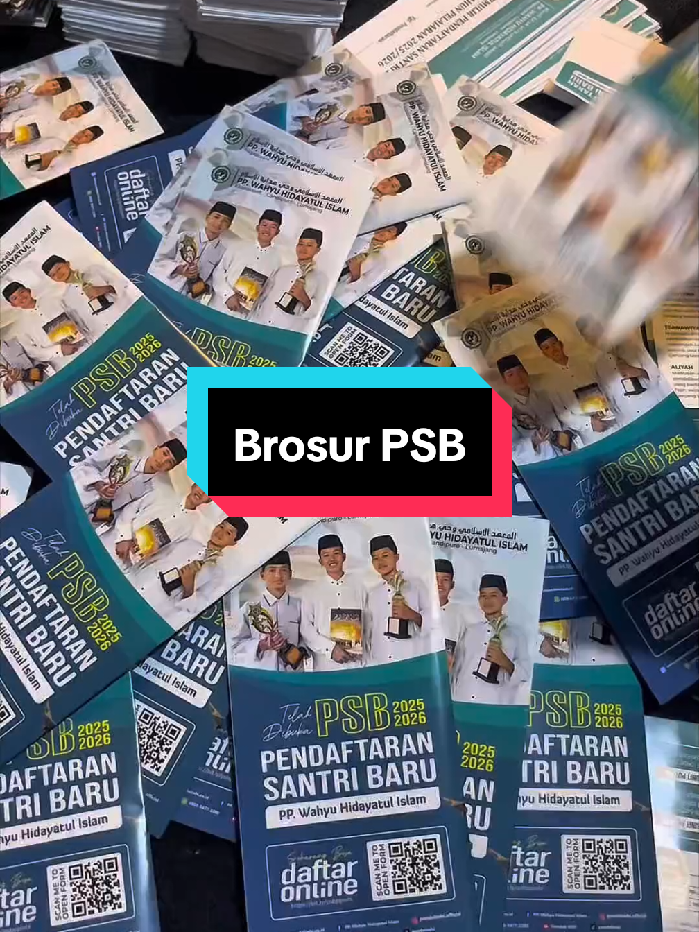 Brosur PSB sudah meluncur #pondopkwhi #pondokkloposawit#ikutantrend#nderekkyai #pondokpesantrenwhi #ppwahyuhidayatulislam #wahyuhidayatulislam #multimediawhi #mmdwhi  #wppwhihiareone #whi1965 #pondokpesantren #pesantren #pondok #pondokjatim #mediapondokjatim #santriindonesia #santri #santrikeren  #santrijawatimur #kontensantri #kontenpesantren #lumajang #santrikeren #pesantrenstory  #mediapesantren #ngaji #ngabdi #ngajibalahan #balahan