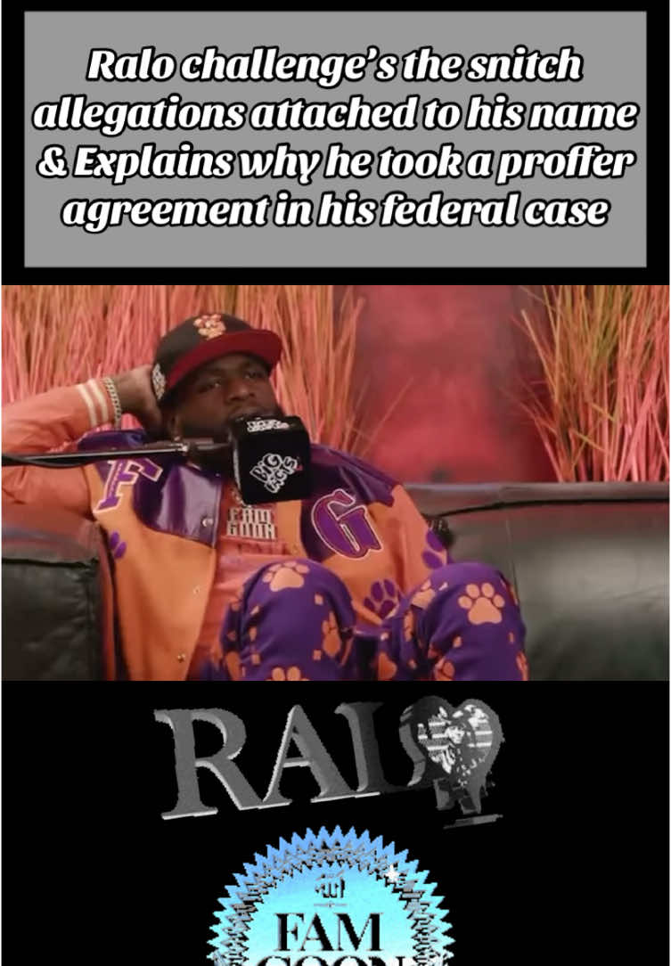 Ralo challenge’s the snitch allegations attached to his name & Explains why he took a proffer agreement in his federal case. #Ralo #ralofamgoon #ralofamgoonspeakingfacts  #Fyp #fypage #foryou #foryoupagesss #fyppppppppppppppppppppppp #foryou #fypシ゚ #fypシ゚viral🖤tiktok #fypシ゚viral🖤video #fypシ゚viral🖤tiktok☆♡🦋myvideo #fypシ゚viral🖤tiktok☆♡ #fypp #fypシ゚vira #fypシ゚viral🖤 #fypシ゚viraltiktok #fypシ゚viral🖤tiktok☆♡🦋 #foryoupage #foryoupages #foryourpage #foryourpages #foryoupage❤️❤️ #foryoupage❤️❤️ #foryoupagee #foryoupageofficial #foryoupagethis #vladtv #vladtvclips #vladtvbelike #vladtvinterview #vladtvshow