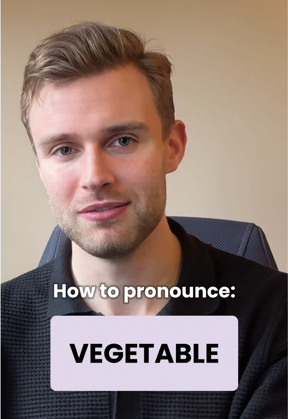 How to pronounce VEGETABLE?  This word is only three syllables!  ❌ Do NOT say: 