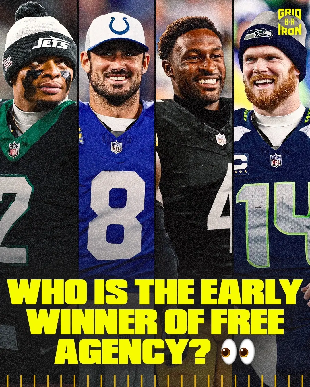 Who is your early winner of the tampering period? #nfl #freeagency #football 