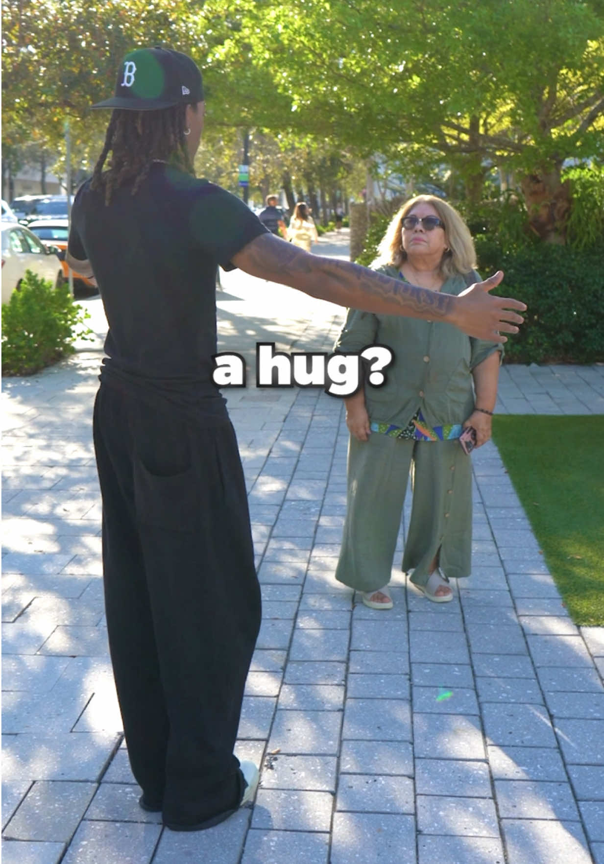 One hug can go a long way ❤️