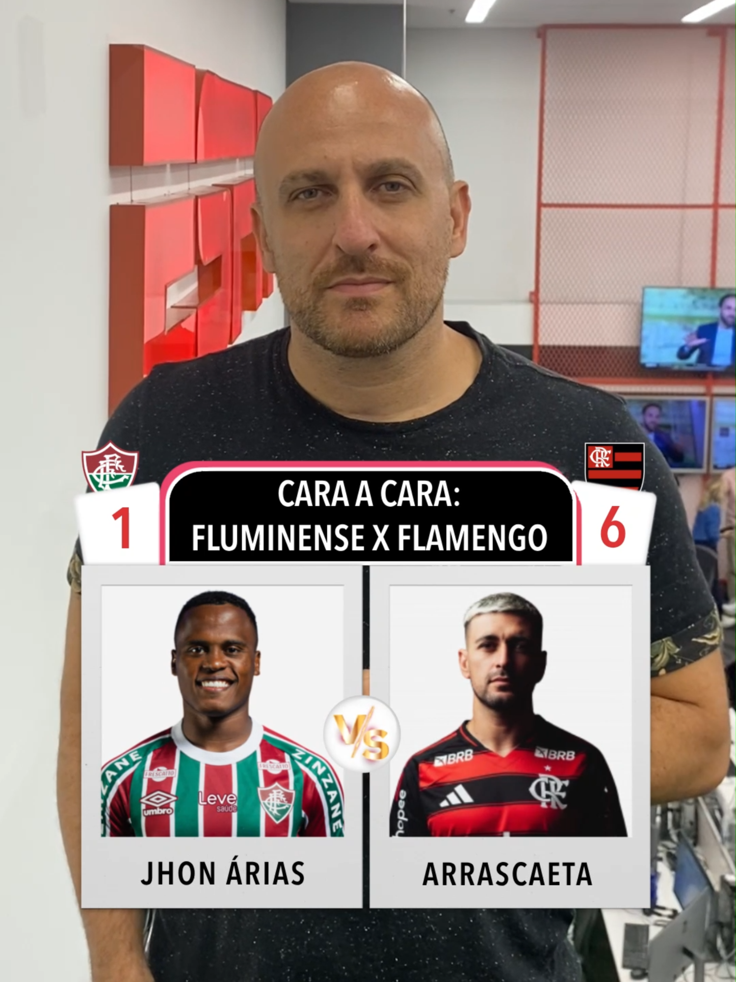 Concorda com as escolhas do Zupak, fã de esporte? #FutebolNaESPN #Futebol #FlaFlu #Flamengo #Fluminense #CampeonatoCarioca #TikTokEsportes