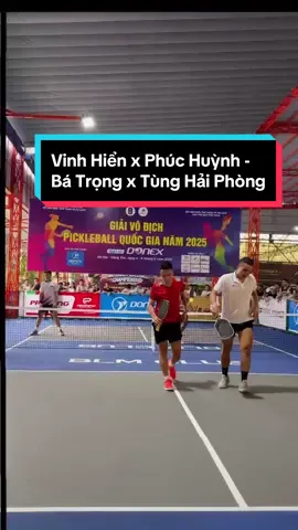 Highlights semifinals Bá Trọng x Tùng Hải Phòng - Vinh Hiển x Phúc Huỳnh #xuhuong #pickleball #CapCut 