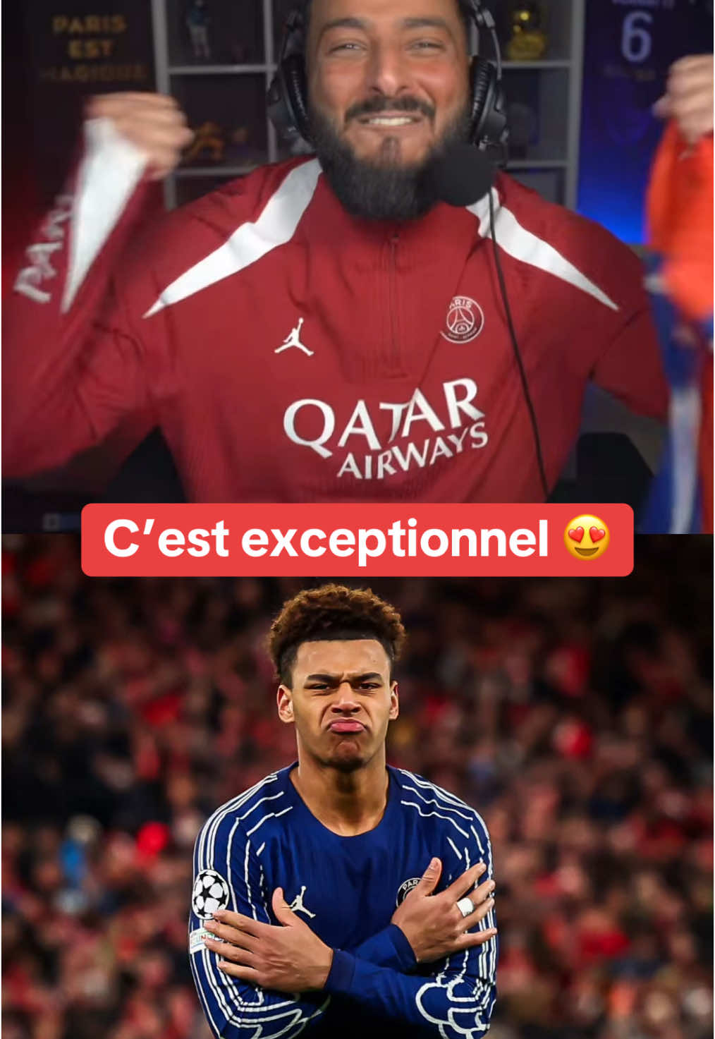 C’est exceptionnel 😍 #fyp #ucl #championsleague #ldc #psg #liverpool #liverpoolfc #liguesdeschampions #parissaintgermain #paris #limmigreparisien #liguesdeschampions #footballtiktok #football #pourtoi #foryou #foryoupage #viral #pourtoii #fypシ゚ @L’immigré parisien 