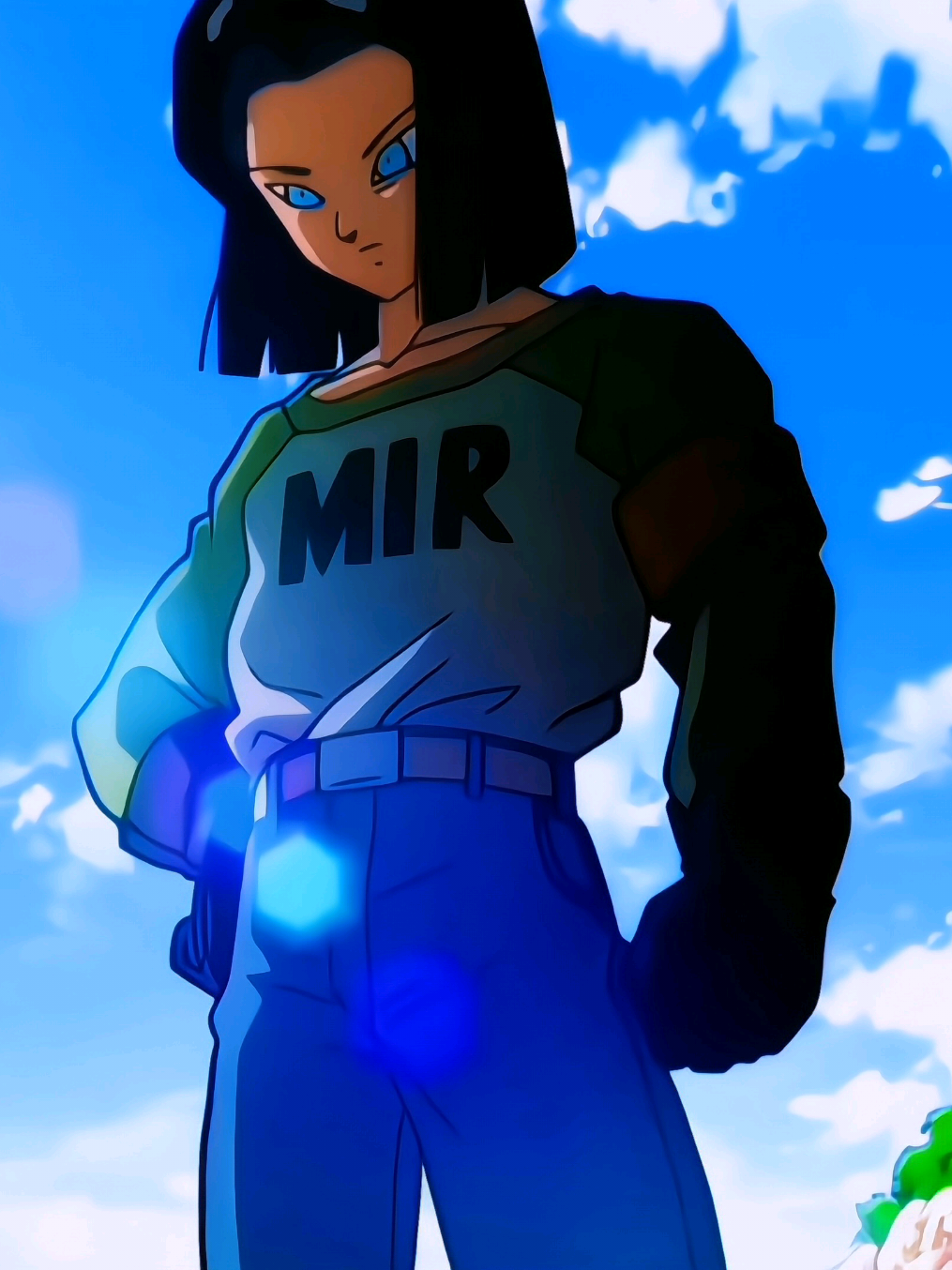 ¡¡El Androide 17!!😏🔥 // Con Enfq!!🗣✨️ #animeedit   #androide17  #animetiktok #androide17edit  #fyp        #papucho  #最高  Número 17 Uff!!😏🥵