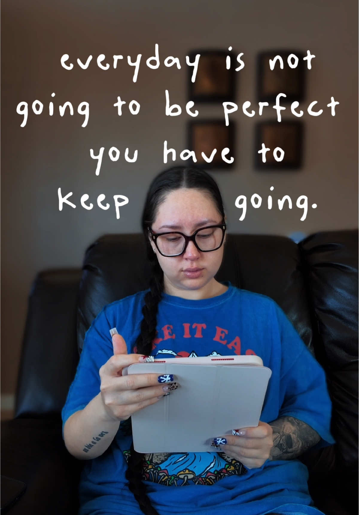 It’s okay to not be okay, everyday is not going to be perfect but you have to keep going! Feeling overwhelmed, dealing with anxiety, health issues etc. never gets easy but you have to GIVE YOURSELF GRACE. ❤️     Ps. @Doechii this song has been on repeat for a few weeks now! 🫶🏼 #anxiety #mentalhealthmatters #giveyourselfgrace #bekindtoyourself #baddaynotabadlife #doechii #fypシ #foryou #xyzbca 