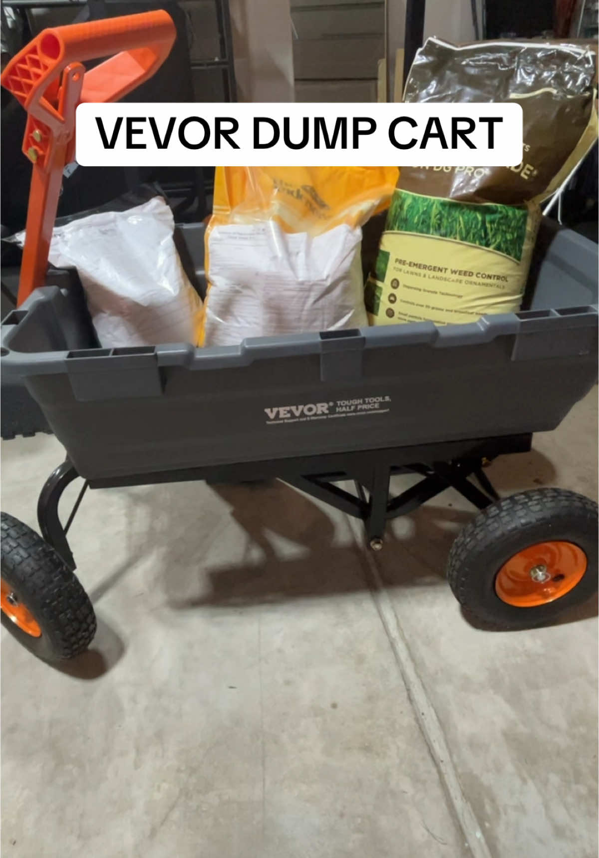 These dump carts are almost sold out! #vevor #vevortools #ttslevelup #ttsdelightnow #giftguide #tiktokshopcreatorpicks #tiktokshopspringsale #tiktokshopspringglowup #ttshome #homespringglowup #vevorspringupgrade #dumpcart #gardening 