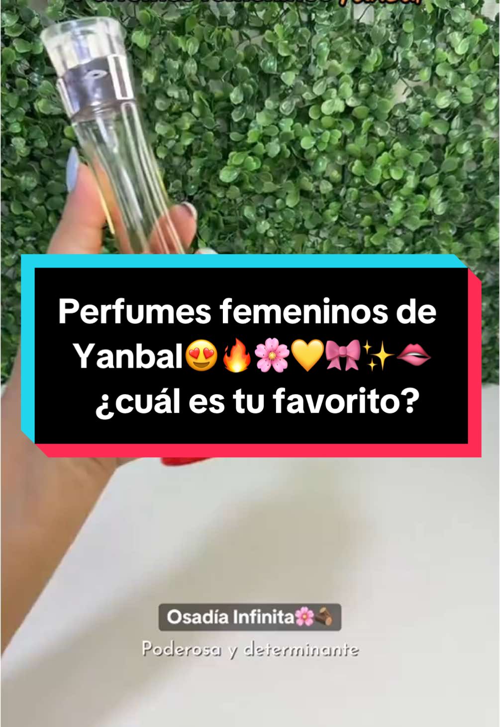 Perfumes Femenino de Yanbal que debes tener en tu colección 🫶🏼✨ ¿Cuál es tu favorito? Mi favorito es osadia infinita💛 #perfumesfemeninos #perfumesparamujer #perfumestiktok #perfumesyanbal #yanbalperu #yanbal #fraganciasfemeninas #fraganciasyanbal 