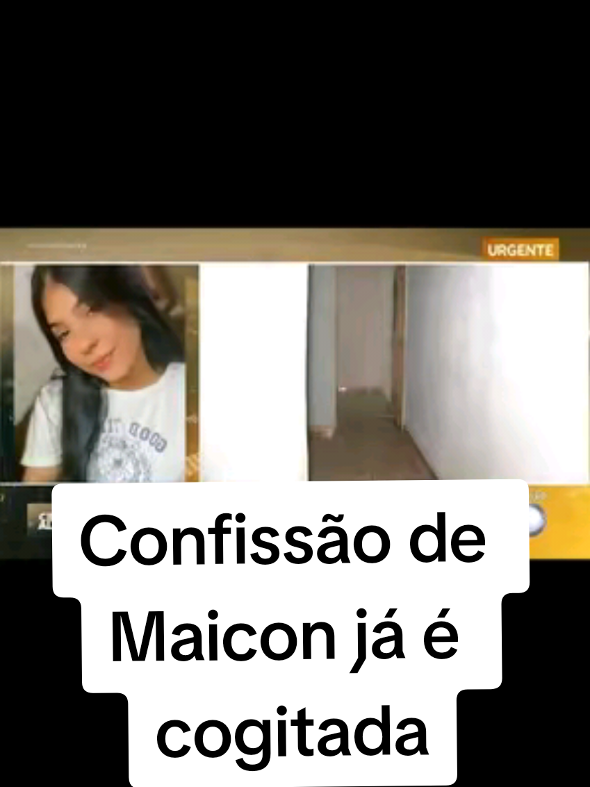 #CasoVitória  #SuspeitoMaicon Surge informações de que Maicon estaria pensando em confessar o crime. 