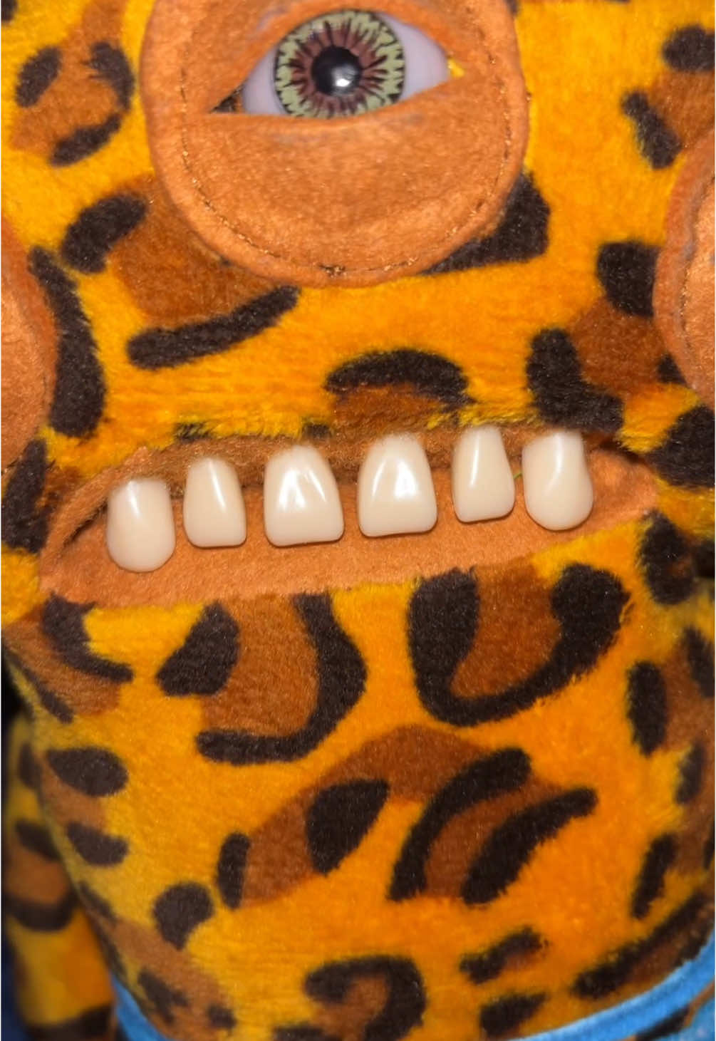 Mr 3 eye teeth. He say him tooo sexy #sexy #3 #eyes #teeth #leopard #lol #foryoupage 