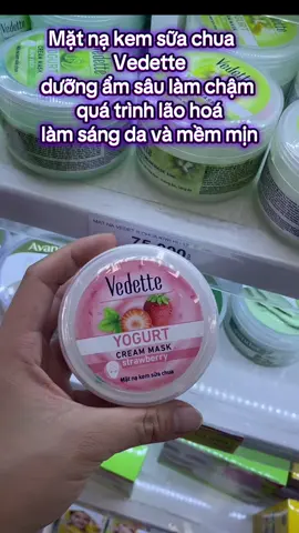 Mặt nạ kem sữa chua Vedette dưỡng ẩm sâu, làn sáng da, mềm mịn mượt mà #trending #matna #matnadatset #matnaduongda #matnachamsocda #matnatrangda #matnavedette #affiliate #tiepthilienket #binboboo #kiemtienonline #viral #viralvideo #xuhuong #xubuongtiktok #dcgr #foryou 
