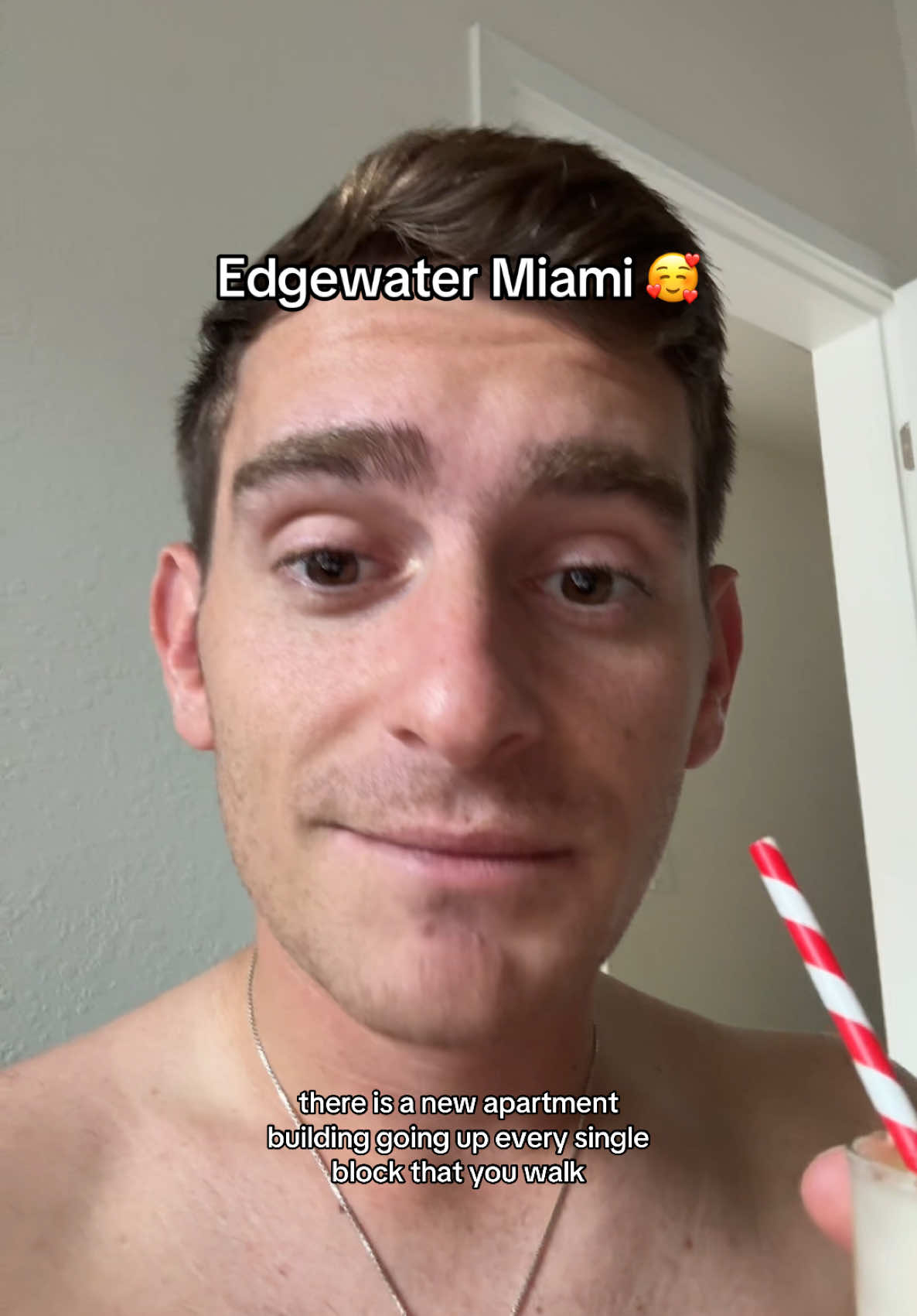I love it tho ❤️ #edgewater #miami #neighborhood #citylife #construction #development #funfact #travel 