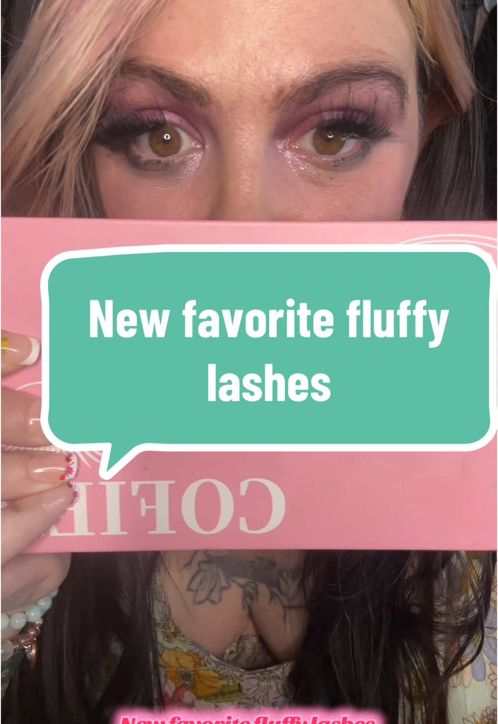 If you like fluffy lashes too then get the pink box!   #eyelashes #lashes #cofierlashes @Cofier Lashes @cofier.usa 