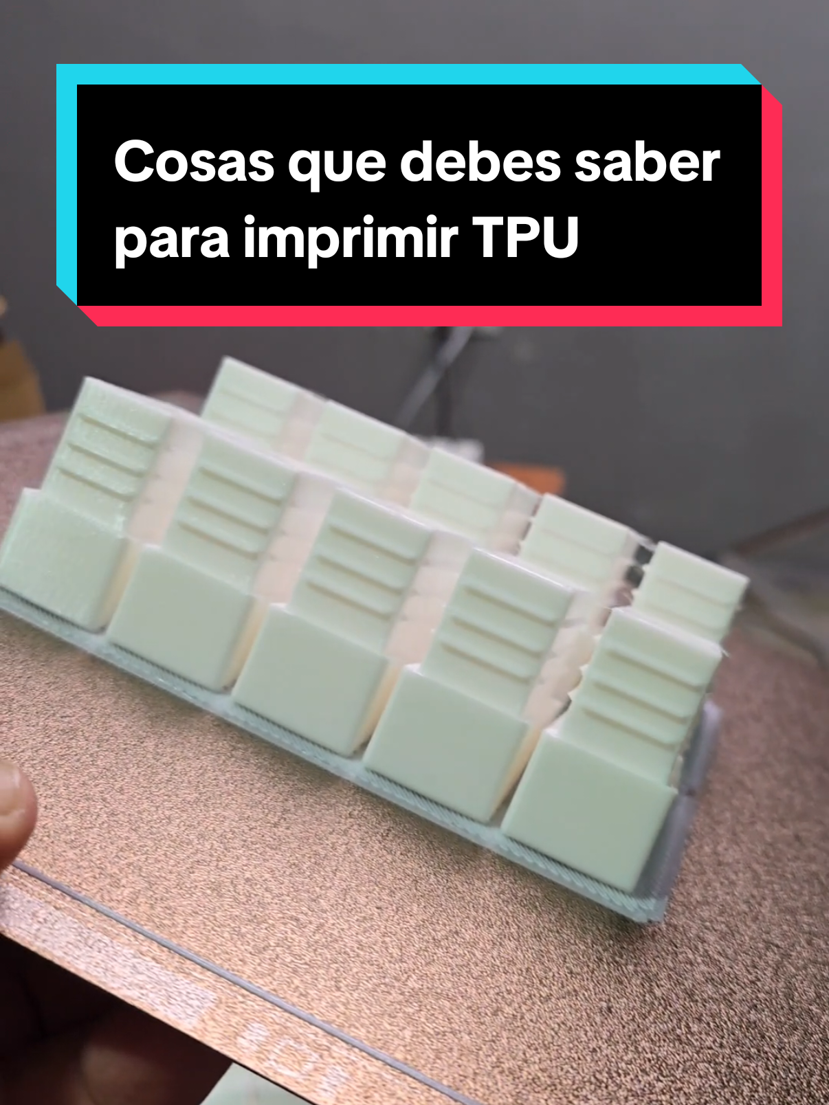 Clase 1: Cosas que debes saber al imprimir TPU (filamento flexible) #impresion3d #impresoen3dmx #cursoimpresion3d 