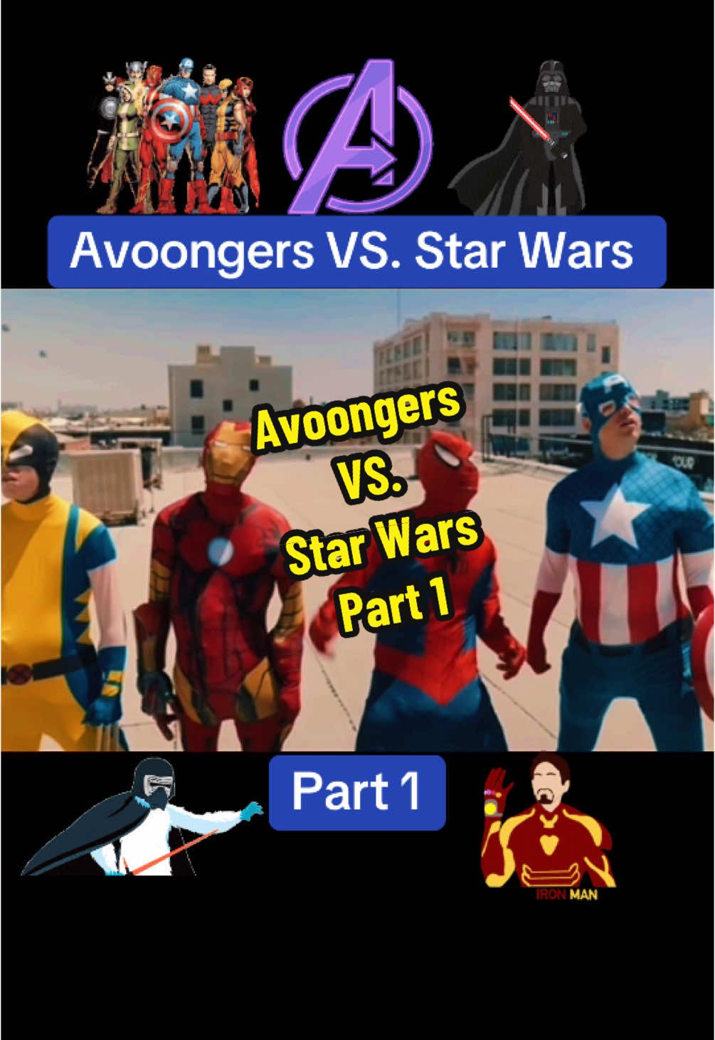 Avoongers VS. Star Wars Part 1 #fyp #fypシ #meme #viralvideo #fypシ゚viral #fypage #funnyvideos #foryourpage  All Credit Goes To Laugh Over Life 