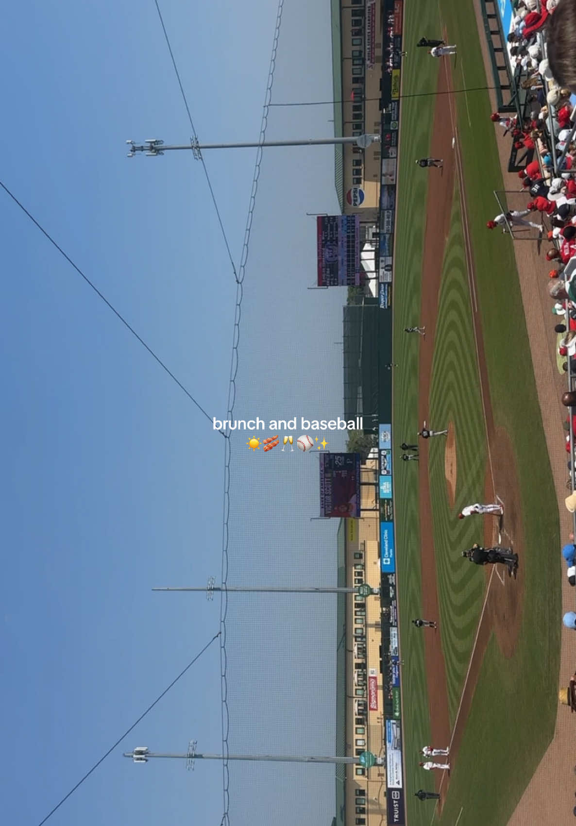 The best combo for Sundays ✨ #westpalm #springtraining #baseball #MLB #baseballgf #brunch 