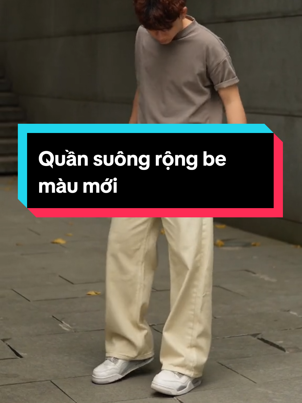 Màu be mới về màu đẹp dễ phối cho ae #jeanbe #quanjeannam #jeansuong 